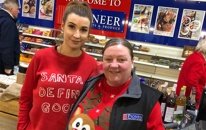 Pioneer Foodstore | Christmas Jumper Day 2018 | Eden Valley Hospice | Carlisle, cumbria